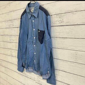 MonkeyTime Long Sleeve Shirt Blue Spring/Autumn